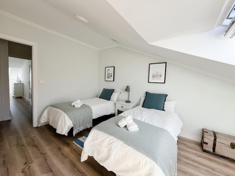 Apartamento Atico Azul De Portosín Exterior foto