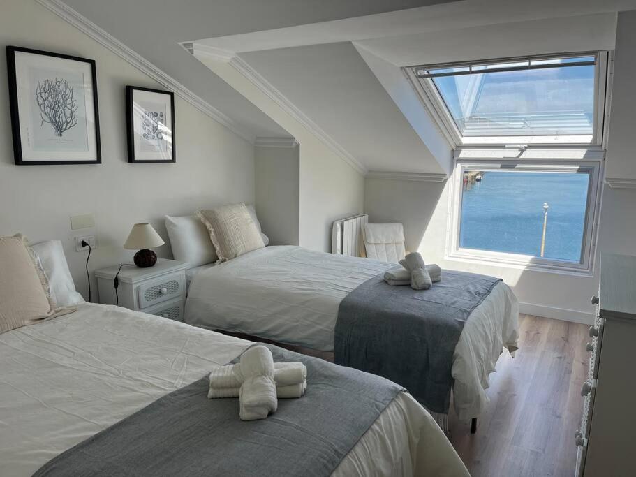 Apartamento Atico Azul De Portosín Exterior foto