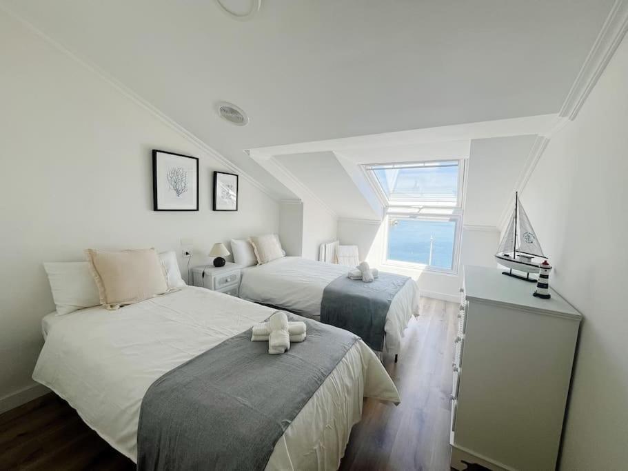 Apartamento Atico Azul De Portosín Exterior foto