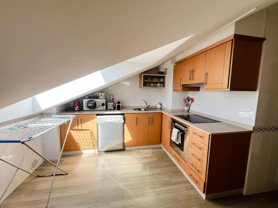 Apartamento Atico Azul De Portosín Exterior foto