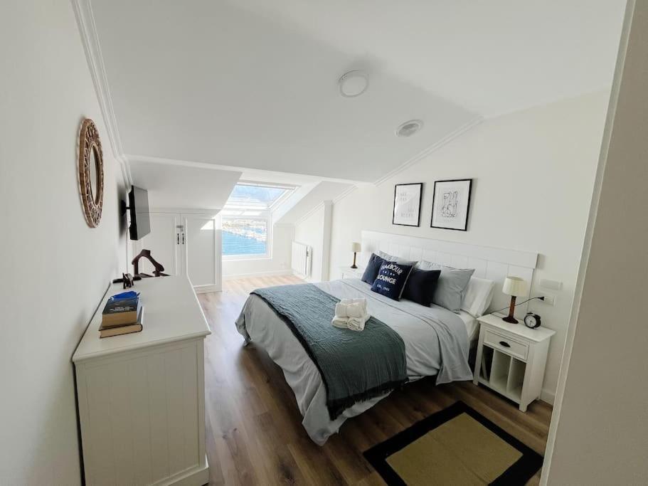Apartamento Atico Azul De Portosín Exterior foto