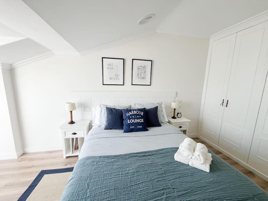 Apartamento Atico Azul De Portosín Exterior foto