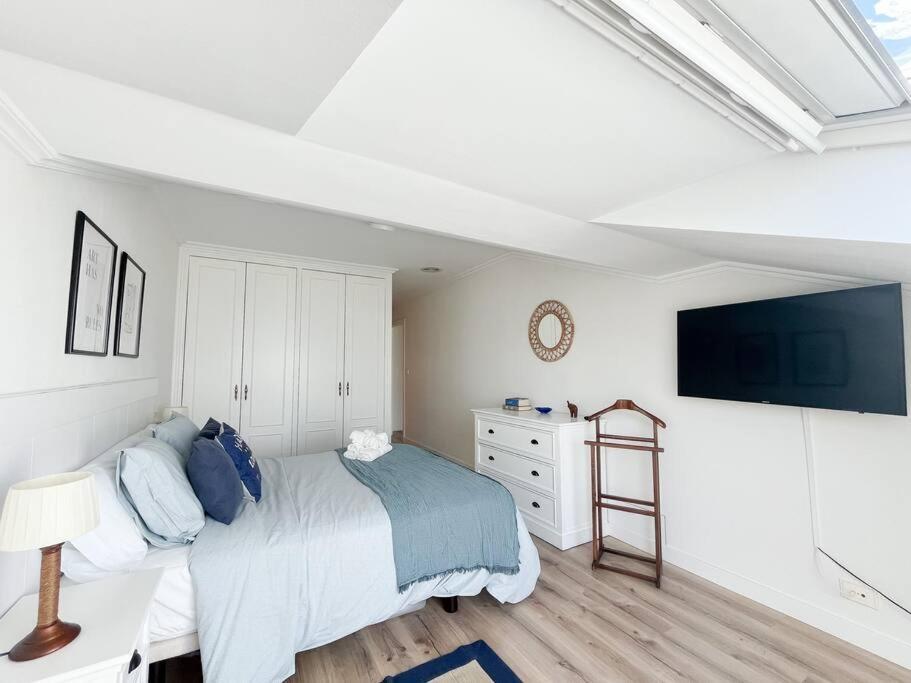 Apartamento Atico Azul De Portosín Exterior foto